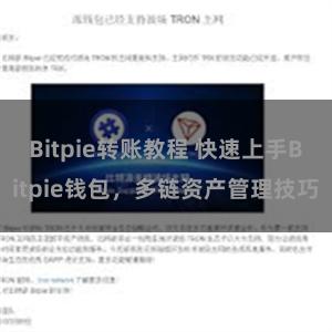 Bitpie转账教程 快速上手Bitpie钱包，多链资产管理技巧