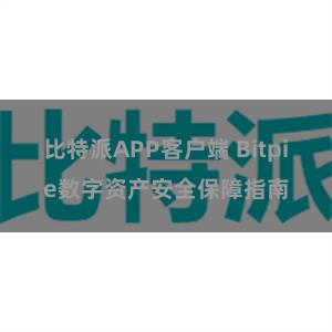 比特派APP客户端 Bitpie数字资产安全保障指南