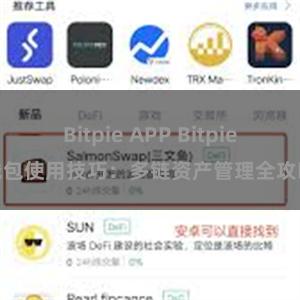 Bitpie APP Bitpie钱包使用技巧：多链资产管理全攻略