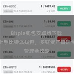 Bitpie钱包安卓版下载 快速上手比特派钱包，多链资产管理全攻略