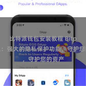 比特派钱包安装教程 Bitpie钱包：强大的隐私保护功能，守护您的资产