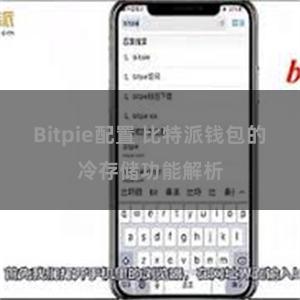 Bitpie配置 比特派钱包的冷存储功能解析